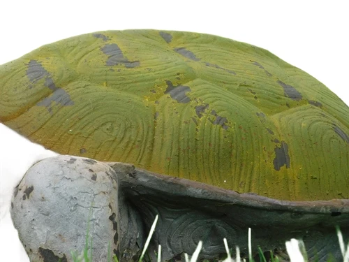 Statue Schildkröte XL - Polystone - Vintage-Look