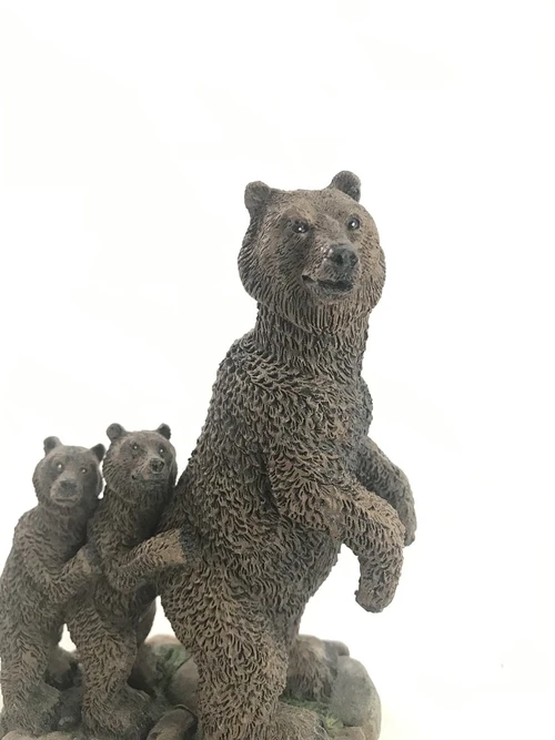 Decorative Statue of Bears - Polystone
