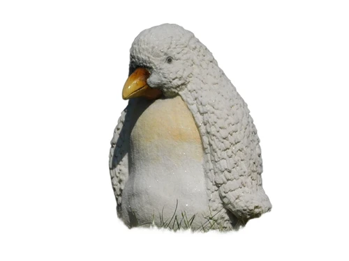 Hand-painted Statue of a Penguin | Magnesia | Weatherproof