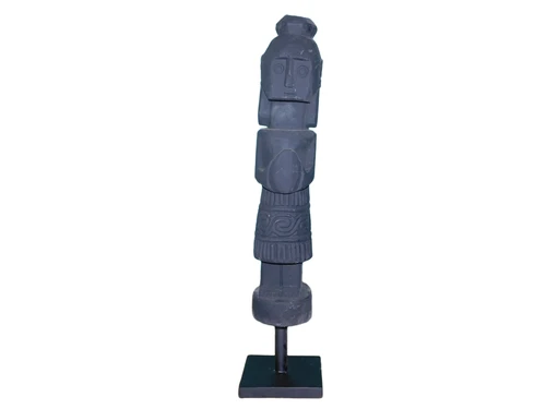 Hand-carved Asmat statue - 3/4 - Tibal Art Wood