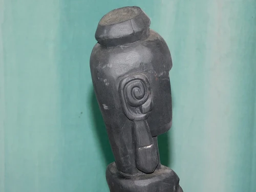 Hand-carved Asmat statue - 4/4 - Tibal Art Wood