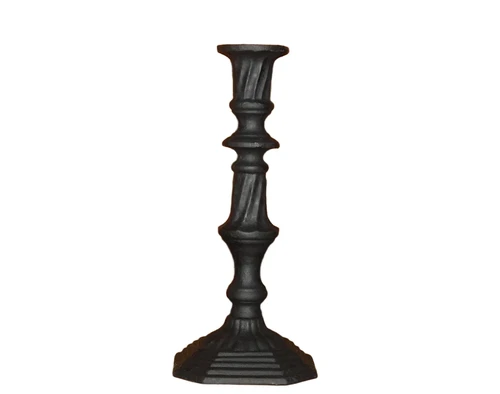 Candle stand - cast iron in anthracite color
