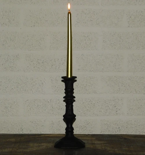 Candle stand - cast iron in anthracite color