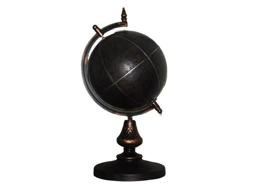Klassieke Wereldbol op Standaard - 65 cm