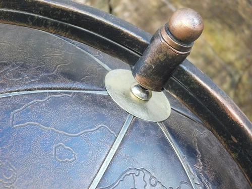 Klassieke Wereldbol op Standaard - 65 cm