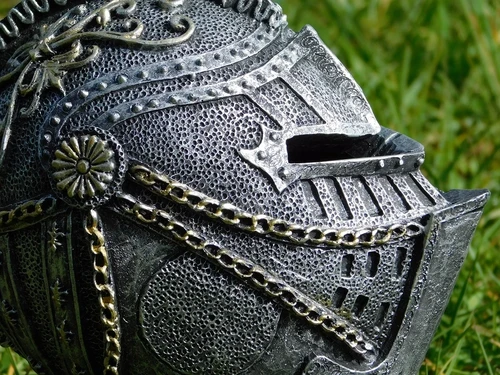 Spardose Ritterhelm - Polystone