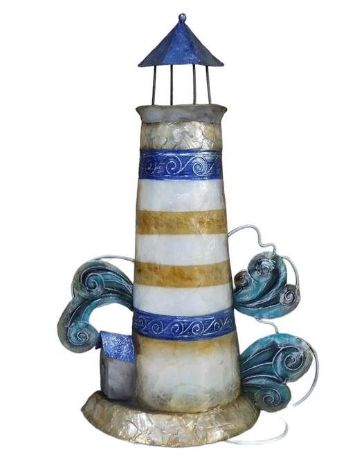 Lighthouse metal, full of beautiful coloring.