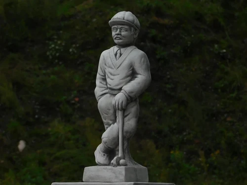 Statue Golfer - 45 cm - Stone