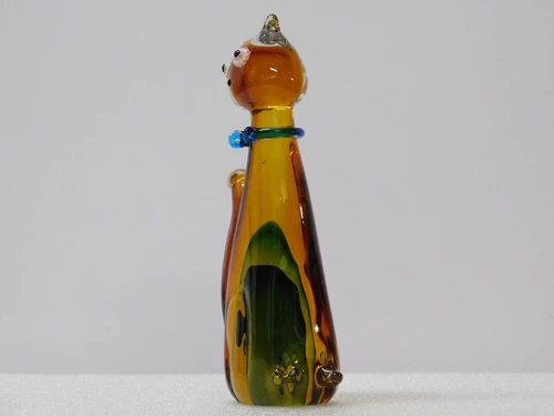 Beeld Kat - 25 cm - Glas