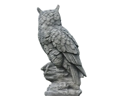Statue Owl - 40 cm - Stone