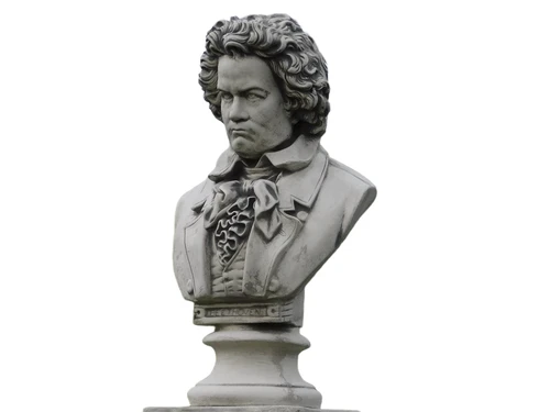 Beethoven Bust - 53 cm - Stone