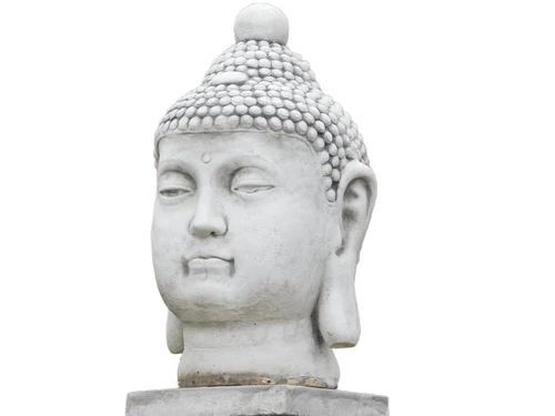 Buddha Head - 50 cm - Stone