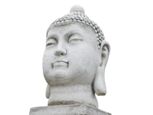 Buddha Head - 50 cm - Stone