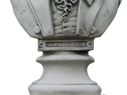 Bust Beethoven on Pedestal - 127 cm - Stone