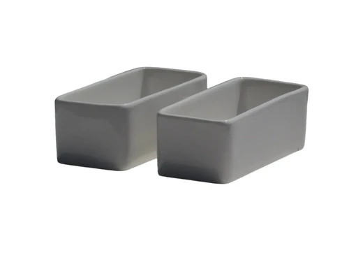 Chip & Dip set - porselein - driedelig