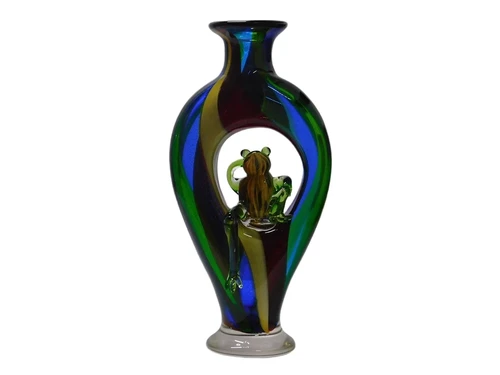 Vase with Frog - 45 cm - Full in Colour