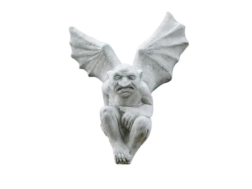 Gargoyle - demonen verdrijver - vol steen - wanddeco