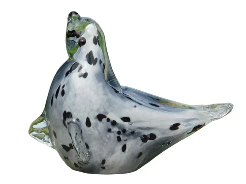 Glass sculpture Seal - In Colour - Glass sculpture