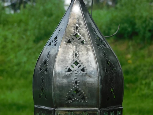 Large Metal Lantern  | Standing or Hanging | Special Appearance | 110 cm high