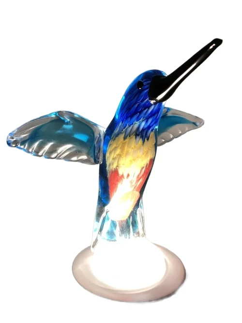Kingfisher all glass, beautiful.