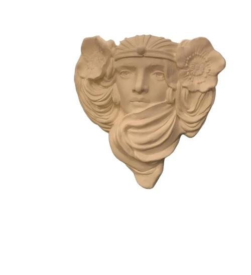 Mooie strakke wandlamp in wit terracotta steen , zeer fraai, klassiek.