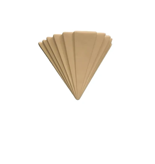 Wandlamp- terracotta steen-wit- W-21-Empire
