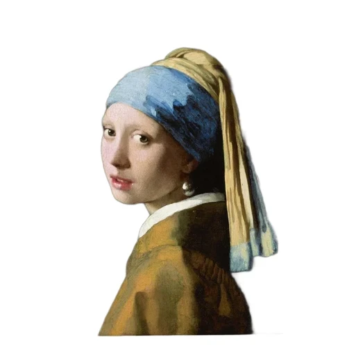 Painting Girl with the Pearl Earring - 90 x 60 cm
