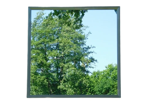 Spiegel Vierkant - 80 x 80 cm - Grijs Frame