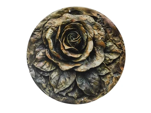 Wall sign Rose - Metal