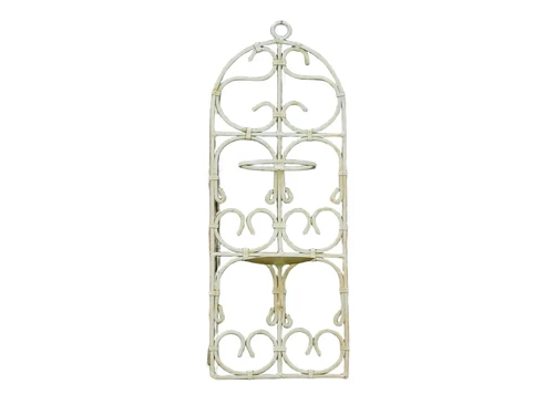 Retro Wandkandelaar in Antieke Uitstraling - Vintage Decoratie - 54 cm Hoog