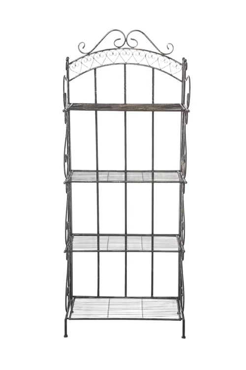 Flower rack - Antique Brown - Wrought iron