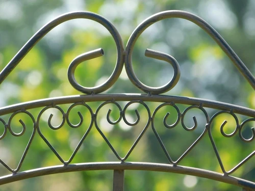 Flower rack - Antique Brown - Wrought iron