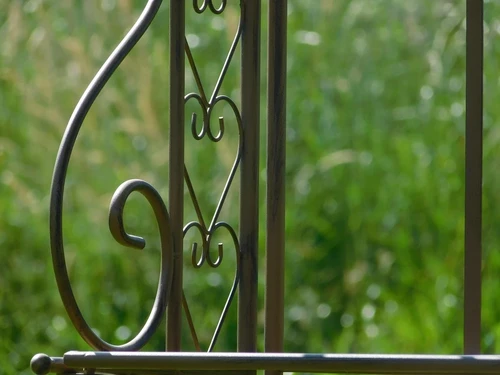 Flower rack - Antique Brown - Wrought iron