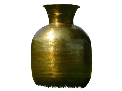One-off: Vase XL - 80 cm - Gold - Metal