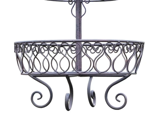 Etagere 3 Etagen – Vintage Brown – 80 cm hoch – Stilvoller Aufbewahrungsort