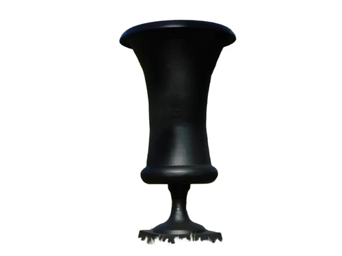 Large Sturdy Vase - 95 cm - Black - Vintage