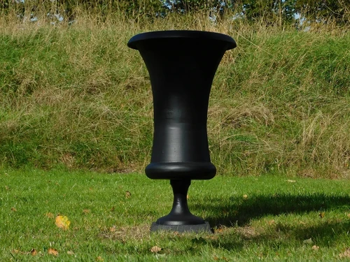 Large Sturdy Vase - 95 cm - Black - Vintage