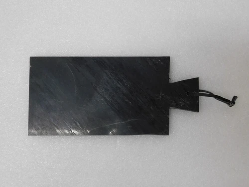 Snack board - cutting board - marble - 43 cm - Black
