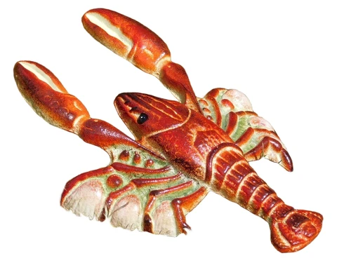 Kreeft in Kleur - 26 cm - Gietijzer