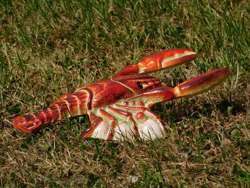 Kreeft in Kleur - 26 cm - Gietijzer