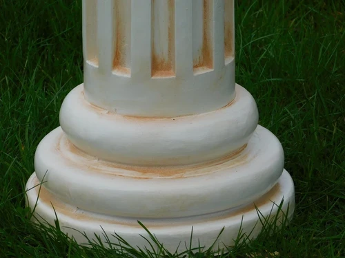 Ornate Pedestal - 75 cm - Polystone