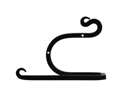 Toilet roll holder - Black - Iron
