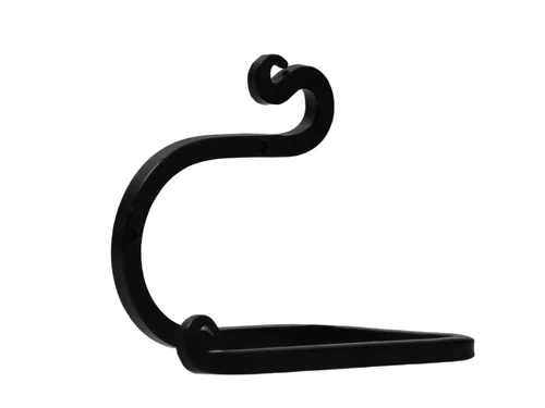 Toilet roll holder - Black - Iron