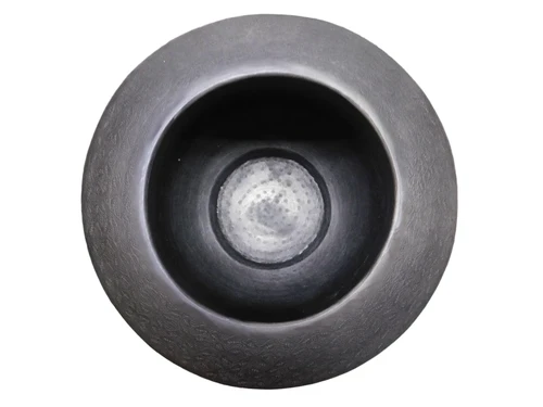Vase - 60 cm - Black - Metal