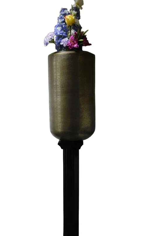 Vase - 75 cm - Brass - Metaal