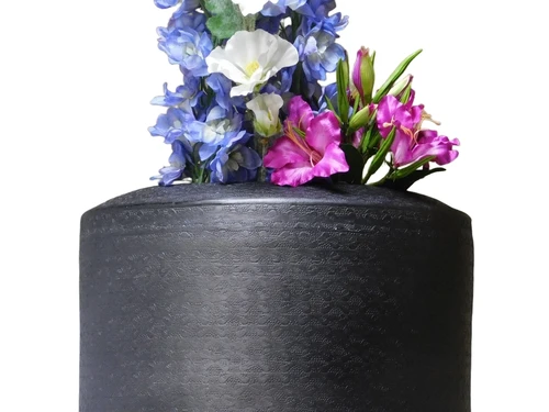 Vase - 75 cm - Black - Metal