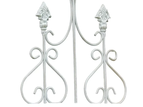 Wall rack - Vintage White - Wrought iron