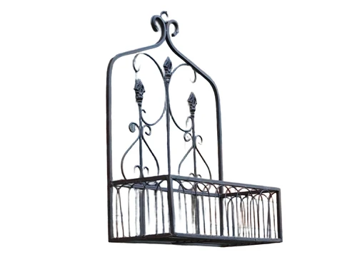 Wall rack large - Antique Rust - Wrought iron