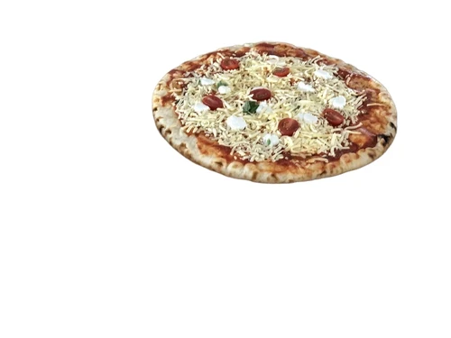 Tray pizza XL with handle, rustic tray made of solid wood.