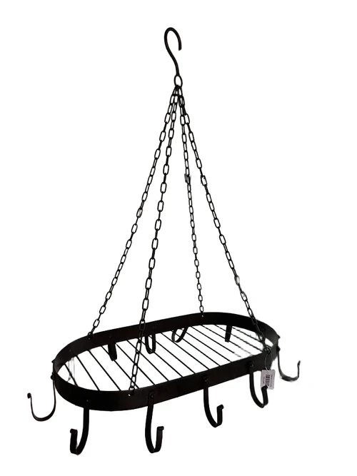 Becherhalter - Eisenkräuter, Wild, Gestell mit 12 Haken, braun